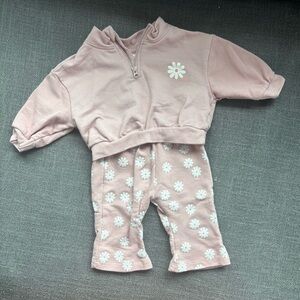 Cat & Jack Soft Pink Baby Outfit